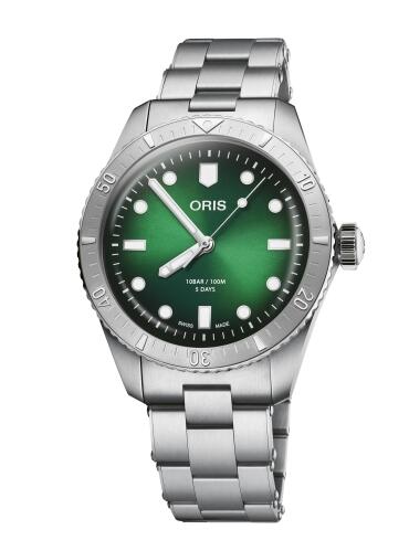 Oris Divers Sixty-Five 38 Calibre 400 Stainless Steel 01 400 7774 4057-07 8 19 18 Replica Watch